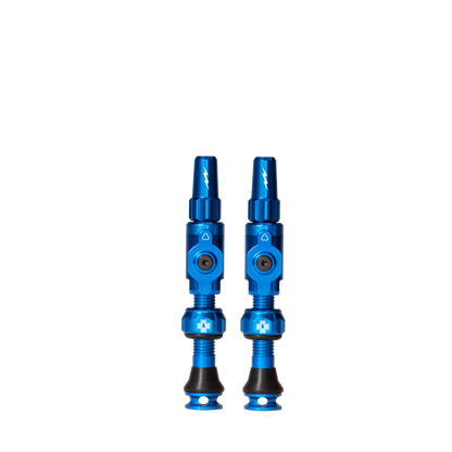 Valves Tubeless MUC-OFF Big Bore Lite (Presta) Médium Bleu