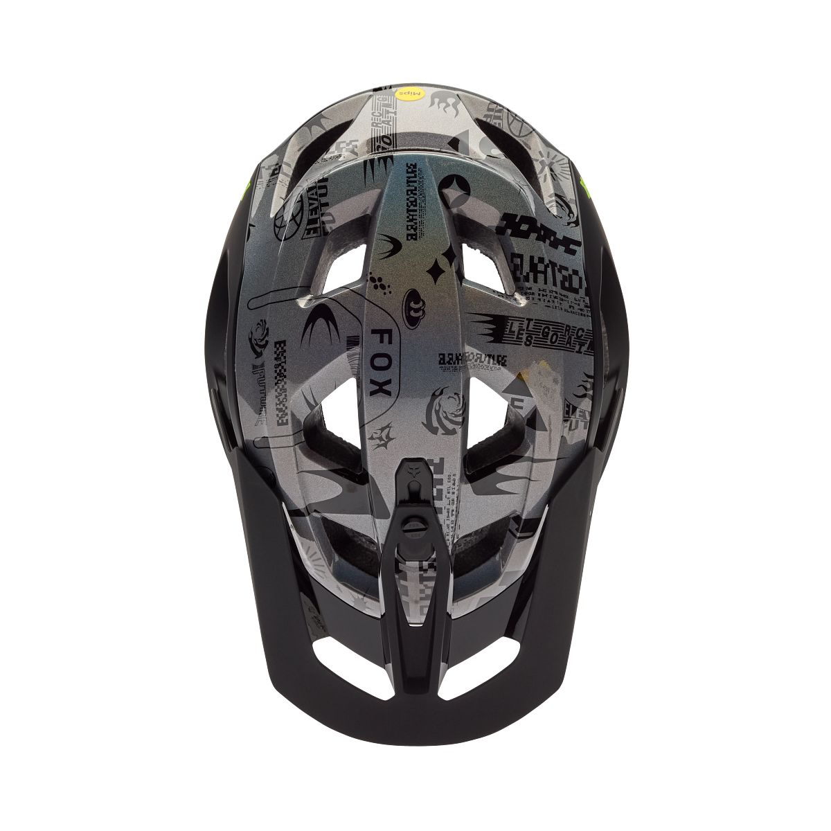 Casque VTT FOX SPEEDFRAME PRO LUNAR Noir/Gris - Édition Spéciale