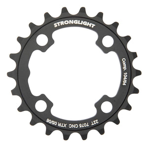 Inneres Kettenblatt STRONGLIGHT SHIMANO XTR M960 9-fach 4 Loch 64 mm