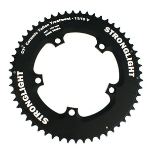 Außenkettenblatt STRONGLIGHT CT² TIME TRIAL Typ S 130 mm 10/11-fach