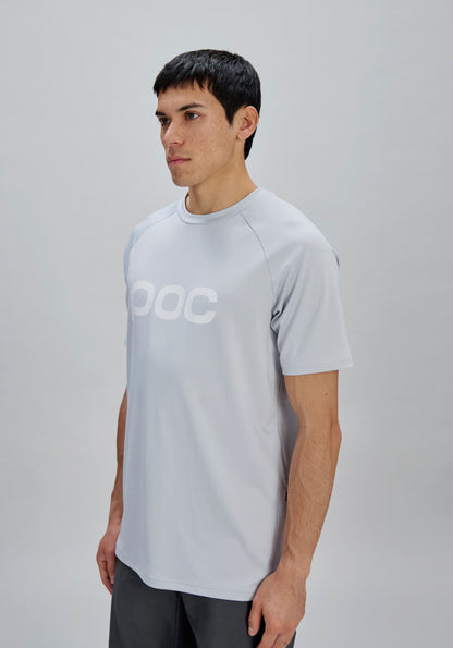Trikot POC REFORM ENDURO Kurze Ärmel Hellgrau