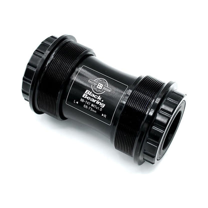 Tretlagergehäuse BLACK BEARING T47 68/73 Achse 24 mm und GXP Stahl