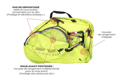 Fahrradtasche Rennrad BUDS ROADBAG LIGHT Grün