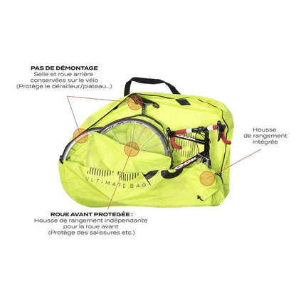 Housse de Vélo Route  BUDS ROADBAG LIGHT Noir