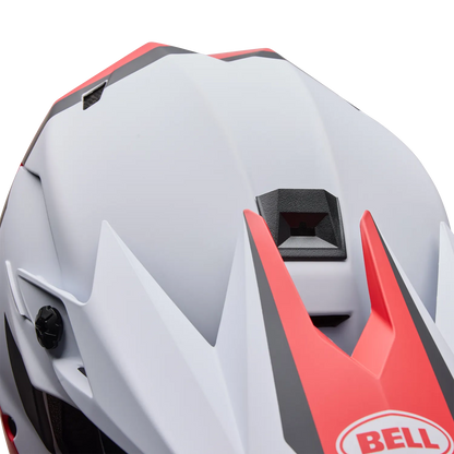 MTB-Helm BELL FULL-10 MIPS LEVEL SET Weiß/Rot