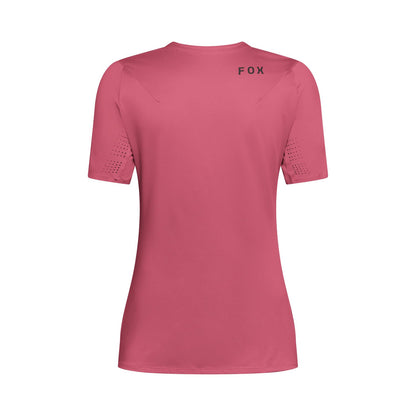 FOX FLEXAIR Damen Kurzarm-Trikot Berry