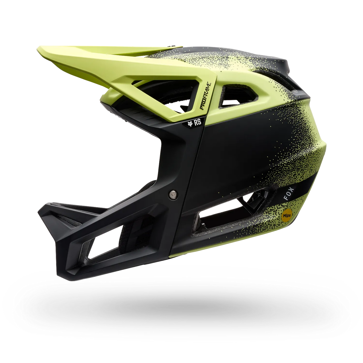 MTB-Helm FOX PROFRAME RS AURA Limonengrün