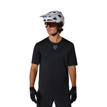 Trikot FOX FLEXAIR Kurzarm Schwarz