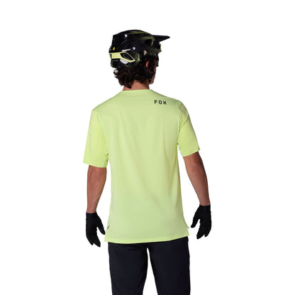Trikot FOX FLEXAIR Kurzarm Lime