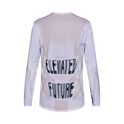 Maillot FOX FLEXAIR DIFFUSE SE Manches longues Blanc