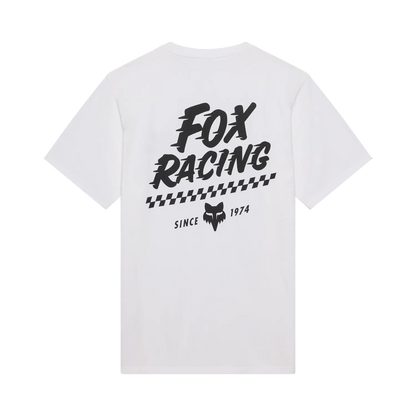 T-Shirt FOX SPEED 195 ORIGINAL Kurzarm Weiß