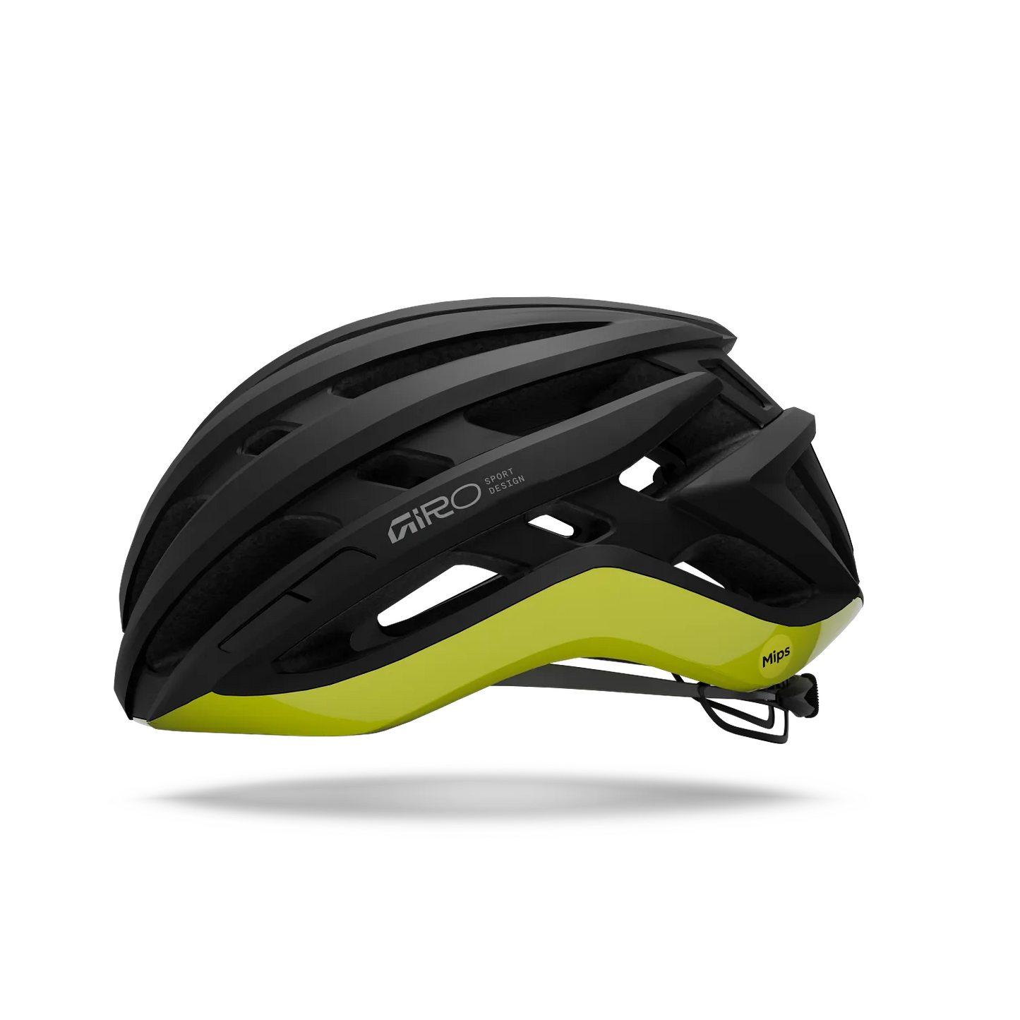 Helm Straße GIRO AGILIS MIPS Schwarz/Gelb Hi Viz