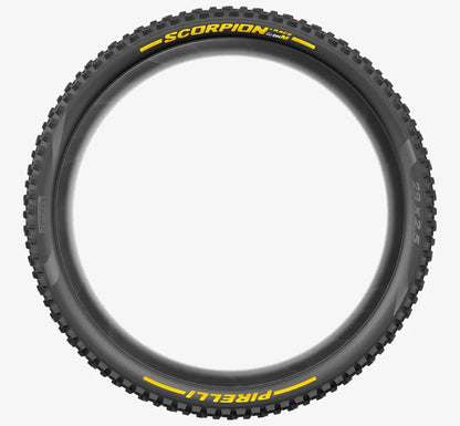 Reifen PIRELLI SCORPION RACE DH M 27.5x2.5 Tubeless Ready Souple Schwarz/Gelb 3907200