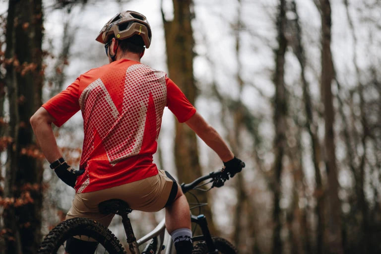 Maillot MAVIC CROSSTRAIL Manches Courtes Rouge