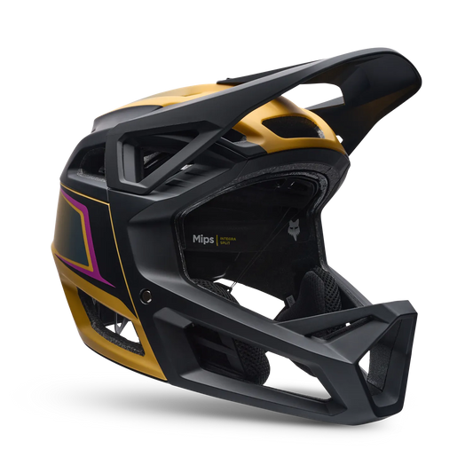 FOX PROFRAME RS HEATSTACK MTB-Helm Gelb