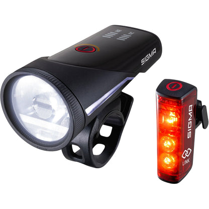 Vorder- und Rücklicht SIGMA AURA 100 / BLAZE LINK