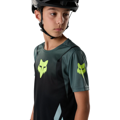 FOX RANGER FOUNDRY Junior Kurzarmtrikot Salbeigrün