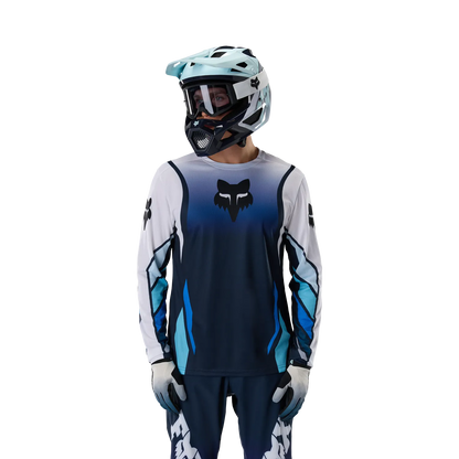 Maillot FOX RANGER FOUNDRY Manches Longues Bleu