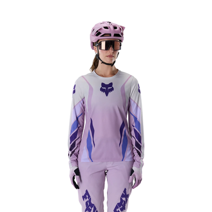 Maillot FOX RANGER FOUNDRY Femme Manches Longues Lavande