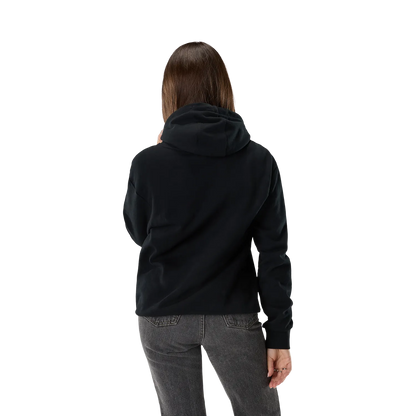 FOX F HEAD X FLEECE Damen-Kapuzenpullover Schwarz