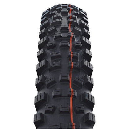 Pneu SCHWALBE HANS DAMPF 27.5x2.60 ADDIX SOFT SUPERGRAVITY Tubeless Ready Souple Noir