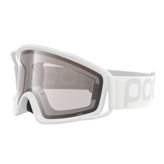 Maske POC ZYGON Weiß Visier Clarity Trail Cloudy Brown