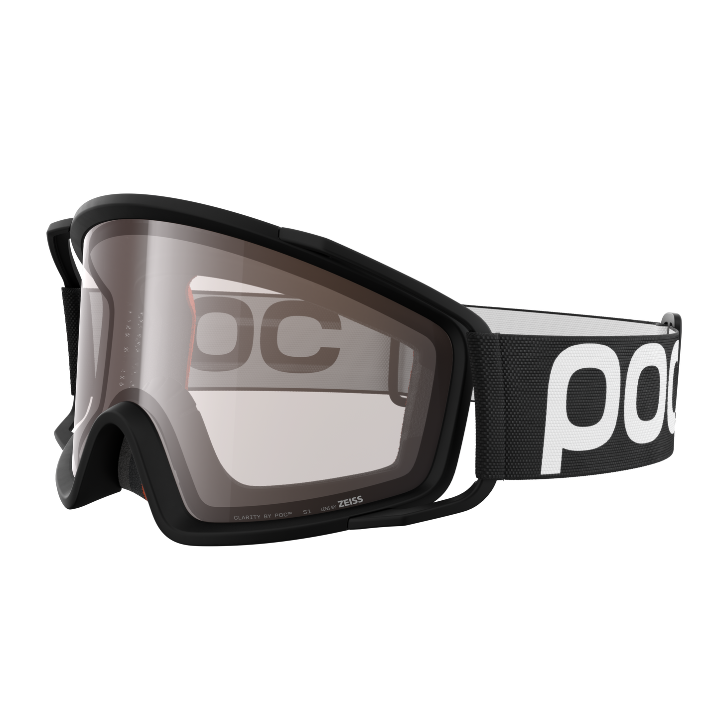 Maske POC ZYGON Schwarz Visier Clarity Trail Cloudy Brown