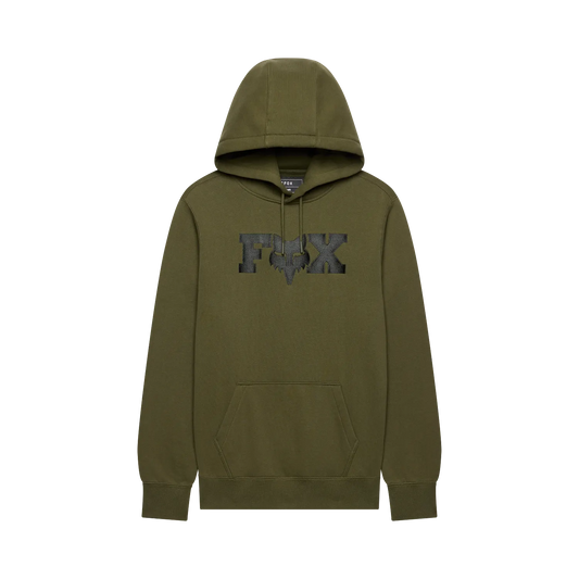 Sweat à Capuche FOX F HEAD X FLEECE Vert
