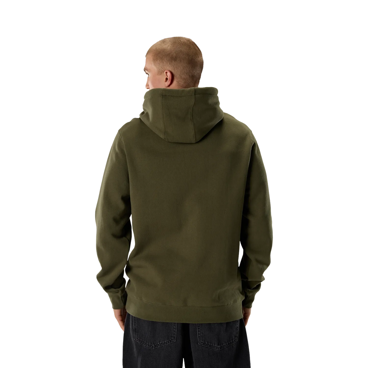 Sweat à Capuche FOX F HEAD X FLEECE Vert