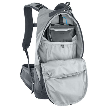 Rucksack mit Rückenprotektor EVOC TRAIL PRO 10L Grau