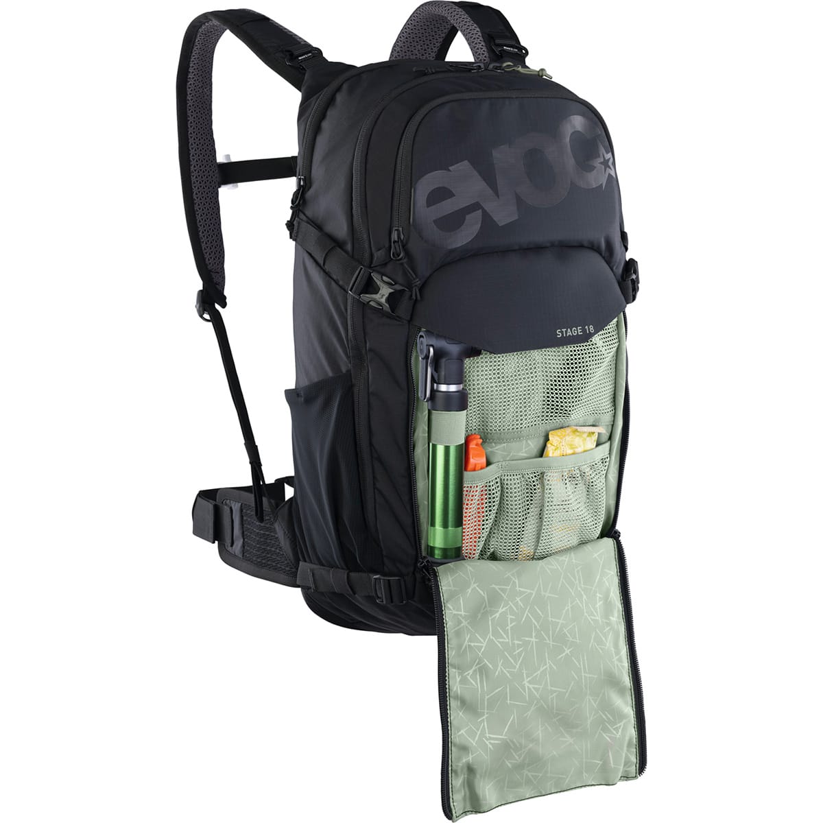 Sac à Dos EVOC STAGE 18 L Noir