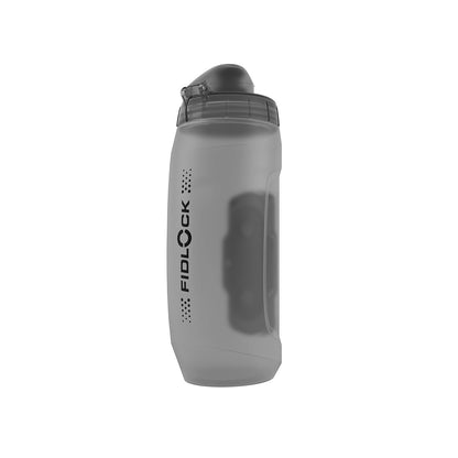 Trinkflaschen- und Flaschenhalter-Set FIDLOCK TWIST UNI BASE 590 ml Rauchgrau