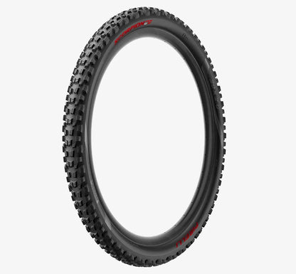 Reifen PIRELLI SCORPION E-MTB M 27.5x2.6 Tubeless Ready Faltbar Schwarz/Rot 4356000