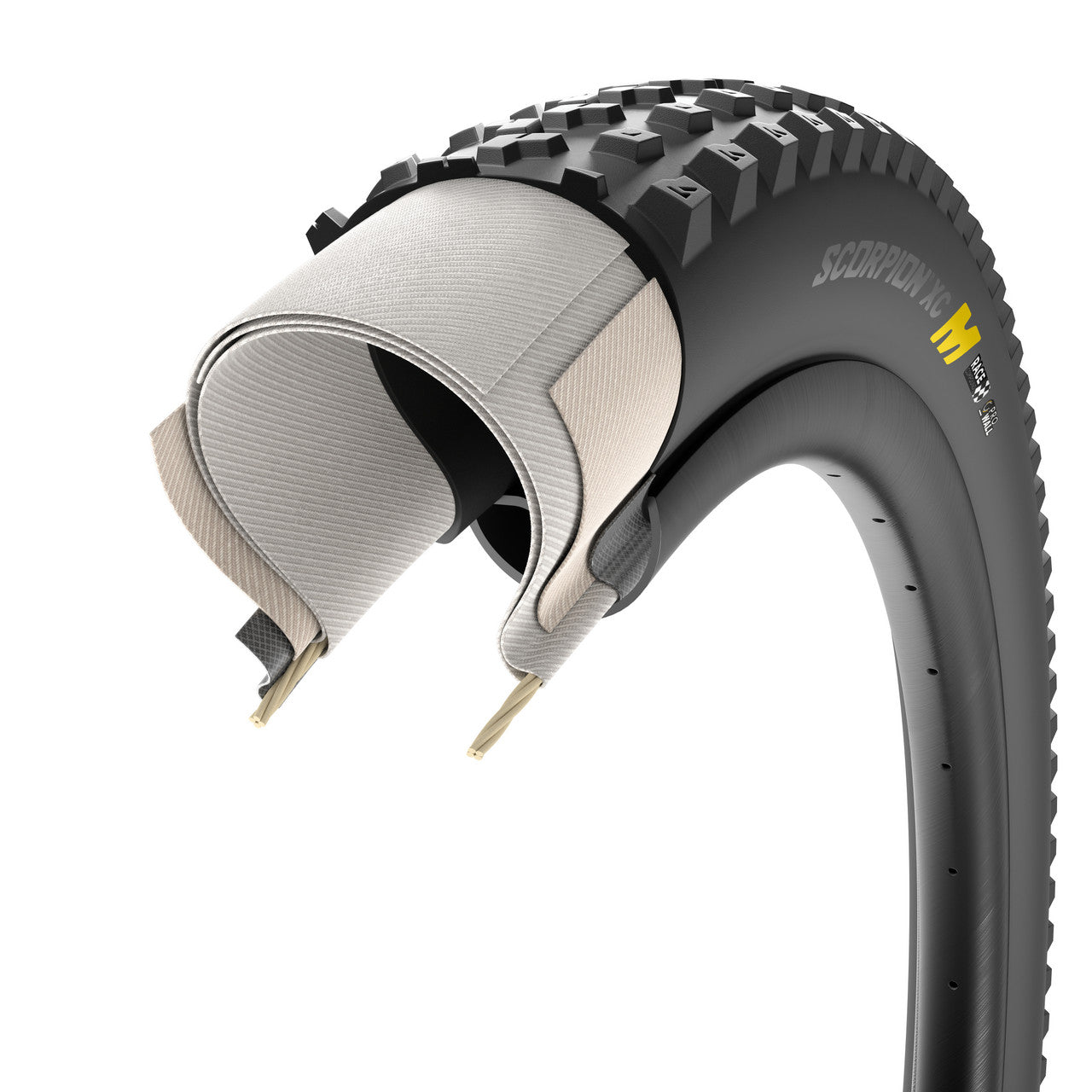 Reifen PIRELLI SCORPION RACE XC M ProWall 29x2.40 Tubeless Ready Weich Retro