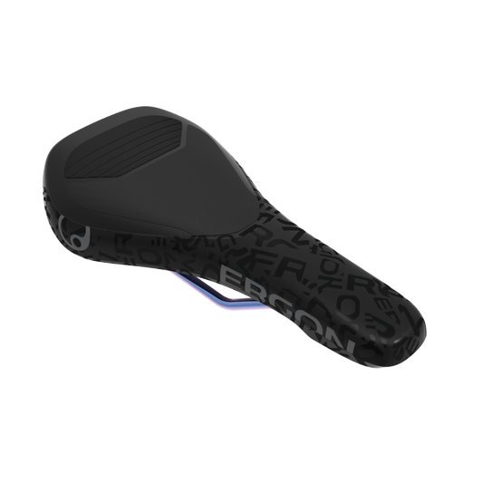 ERGON SM Downhill Comp Team Sattel, Oil Slick, mit CrMo-Streben