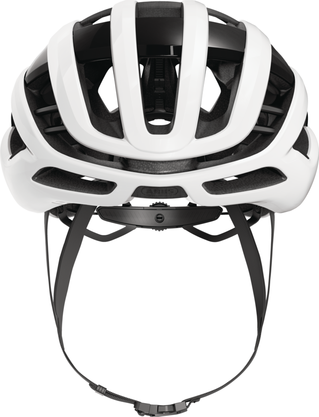 Helm Straße ABUS AIRBREAKER 2.0 Shiny Weiß