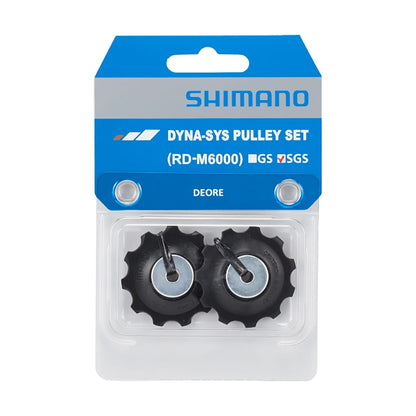 Schaltröllchen Hinten 10-fach SHIMANO DEORE M6000 für langen Käfig #Y3E498020 Schwarz