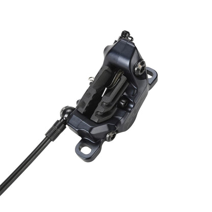 Hintere Bremse SHIMANO SLX M7120 4 Kolben J-KIT Ohne Scheibe Belüftete Bremsbeläge