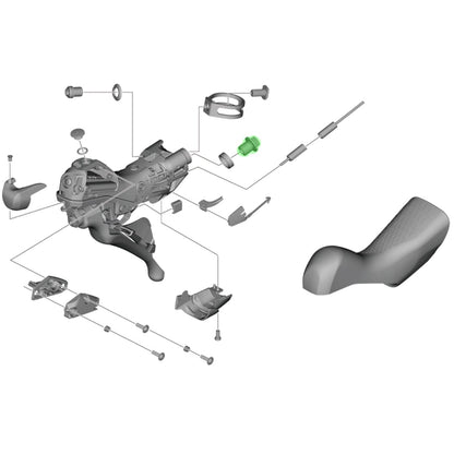 Anschlussschraube für Bremsleitung SHIMANO SM-BH90