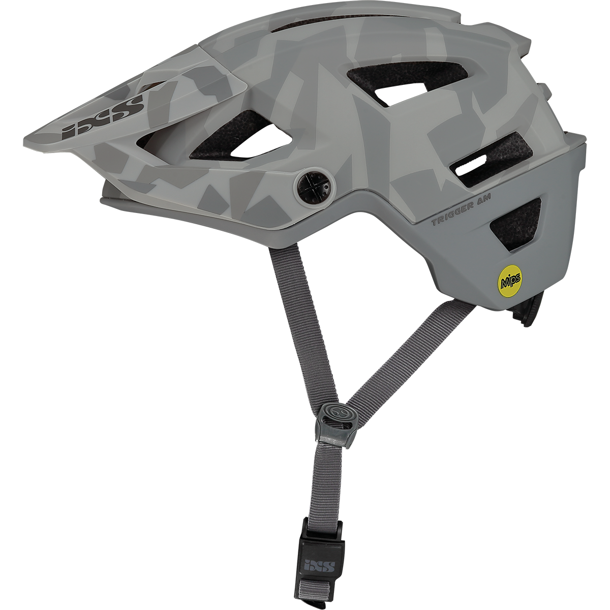 MTB-Helm IXS TRIGGER AM MIPS Camo Grau