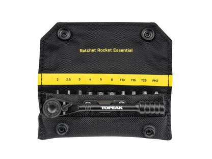 Kompakter Ratschenschlüssel TOPEAK RATCHET ROCKET ESSENTIAL Schwarz