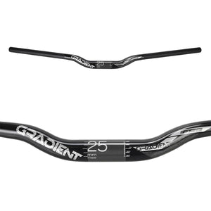 Lenker FSA GRADIENT Aluminium Rise 25mm 31,8/800mm Schwarz