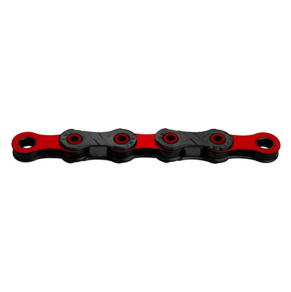 KMC DLC12 12-fach Kette Schwarz/Rot