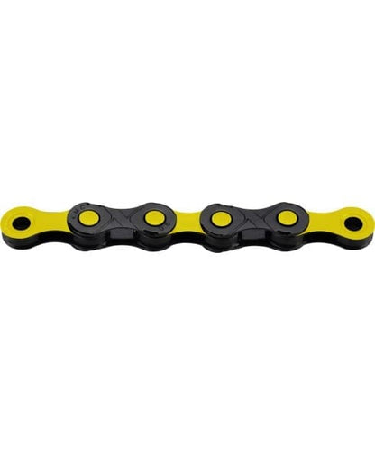 Kette 12V KMC DLC12 Schwarz/Gelb