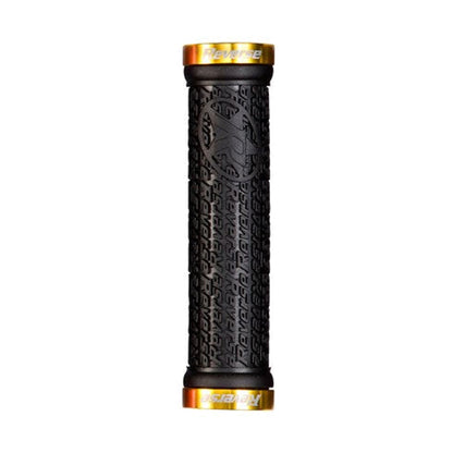 Grips REVERSE COMPONENTS STAMP Lock-On Ø 30mm Noir/Or