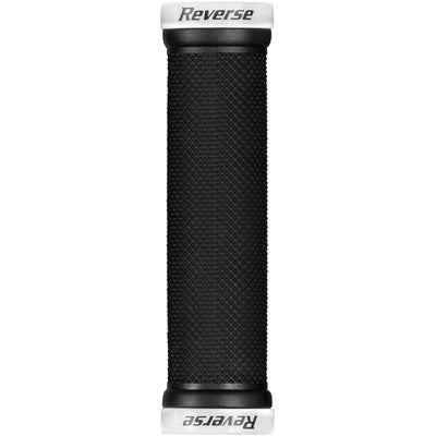 Grips REVERSE COMPONENTS CLASSIC Lock-On Noir/Blanc