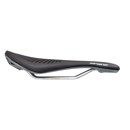Selle SPANK OOZY 220 144mm Rails CrN/Ti Gris