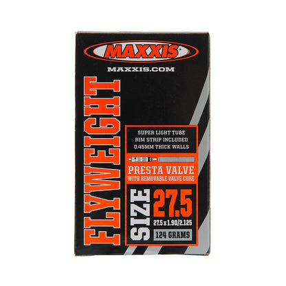 Schlauch MAXXIS FLYWEIGHT 27,5x1,9/2,125 Presta Schwarz