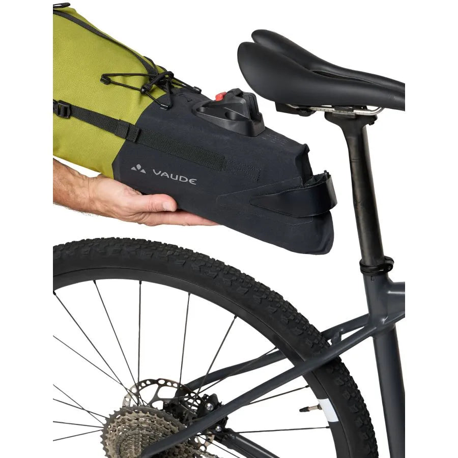 VAUDE TRAILSADDLE L 10.5 L Satteltasche Schwarz/Grün