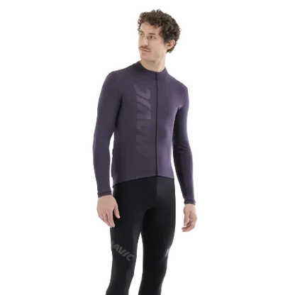 Langarmtrikot MAVIC AKSIUM THERMO Lila